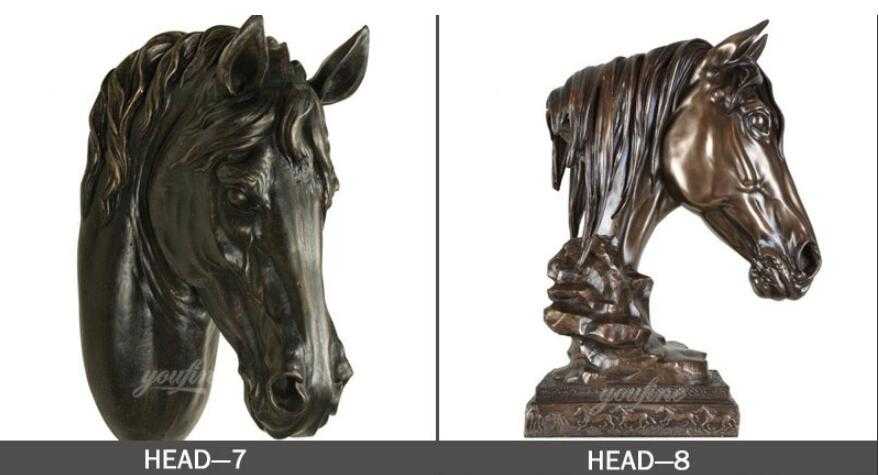 bronze horse head statues the best bronze statues designs