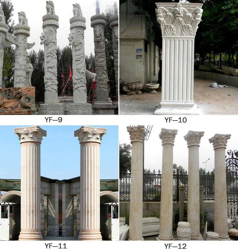 wedding columns