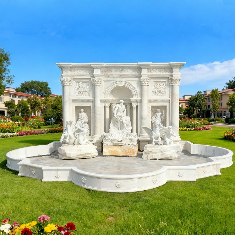 famous Trevi Fountain Replica