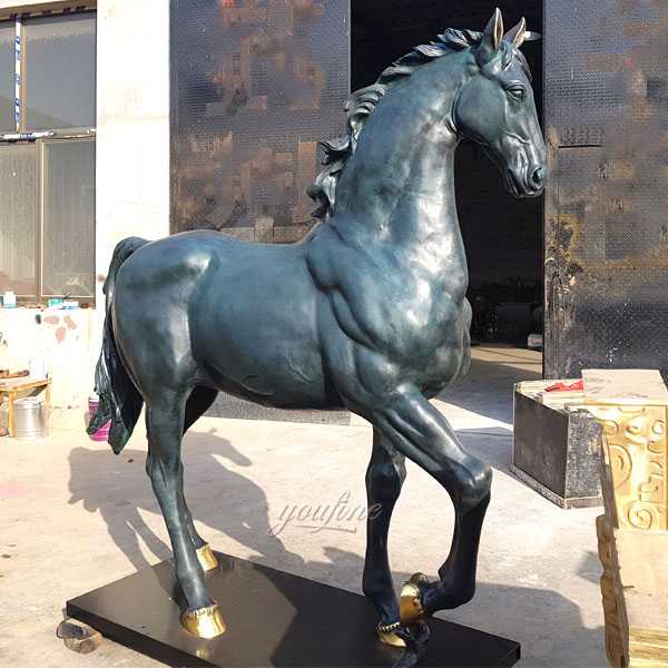 bronze horse sculptures for sale