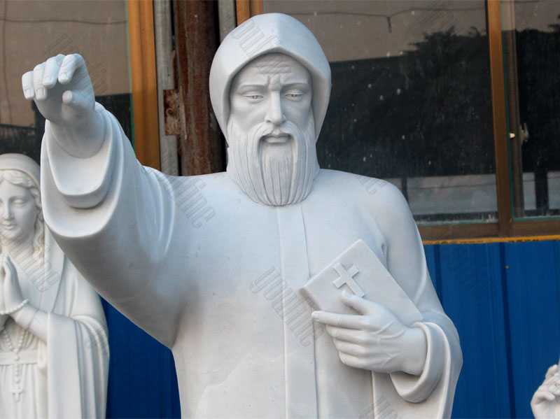 life size catholic statue saint charbel for sale saint statues for the garden