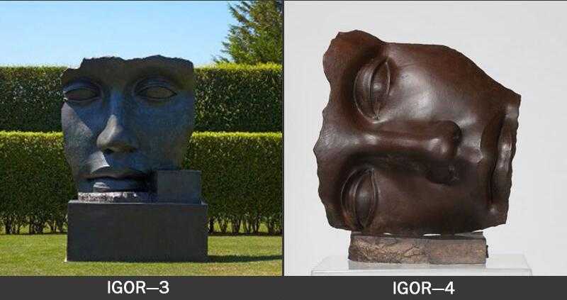 famous hollow head sculpture igor mitoraj sculpture for sale