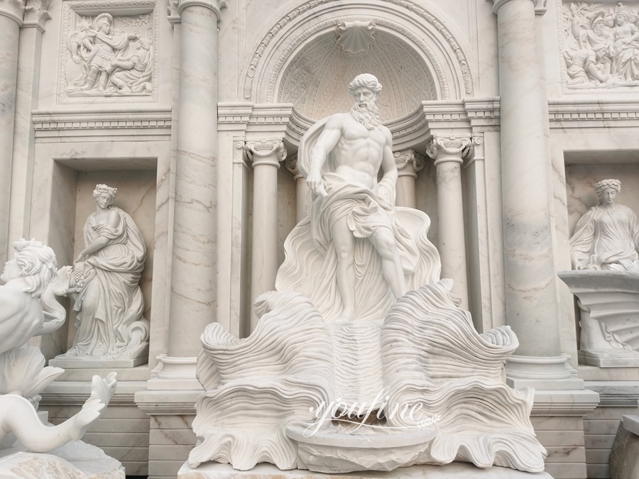 titan fountain Oceanus statue