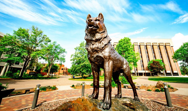 Outdoor Dog sculptures