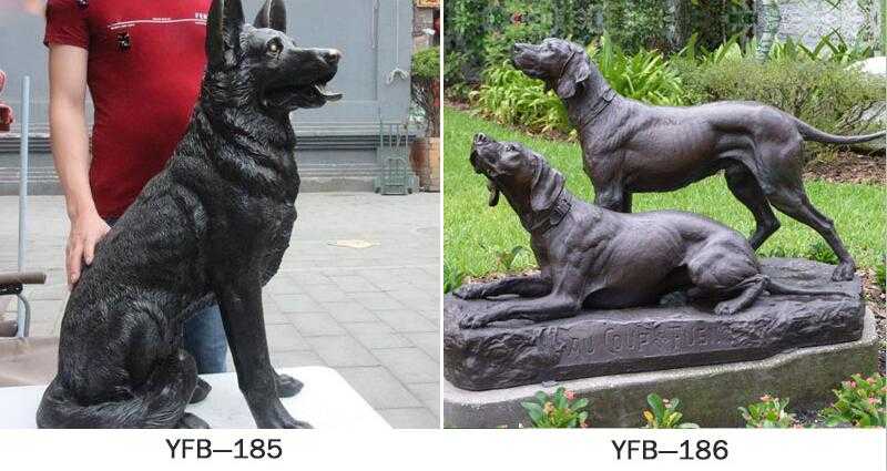 dog statues for home for sale