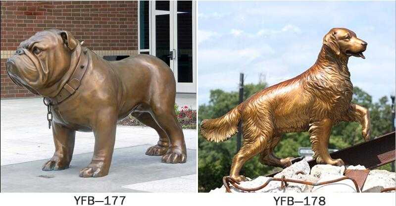 large outdoor dog statues for sale