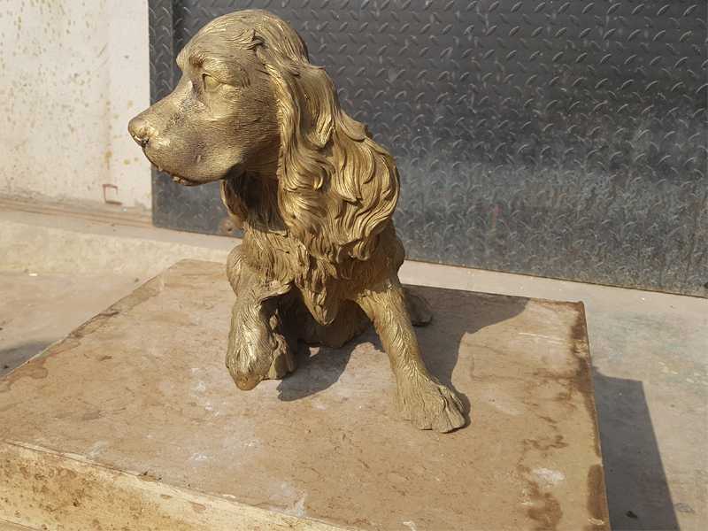 life size cocker spaniel statues outdoor for sale