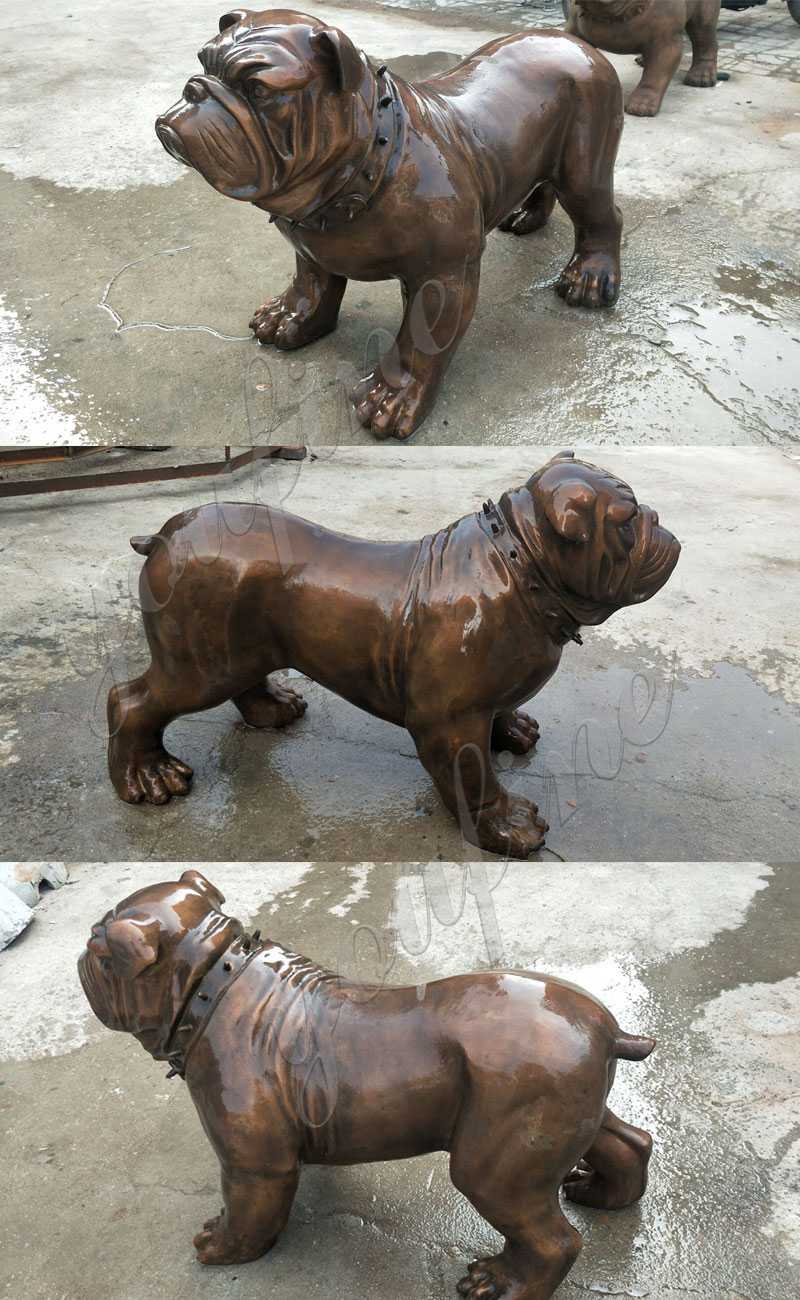 life-size-garden-bronze-bulldog-statue-for-sale