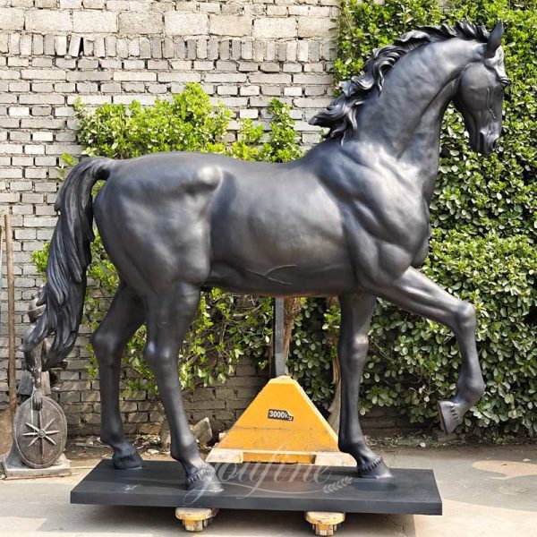 life size metal horse sculpture for sale