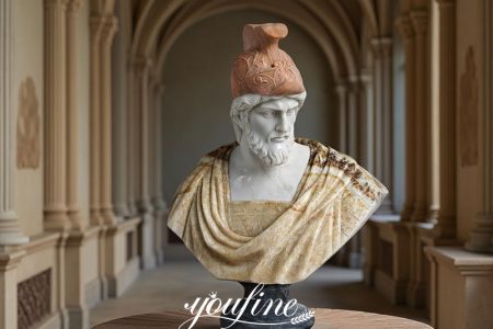 23 inches Classical Roman Marble Bust Statue for Sale MOKK-338