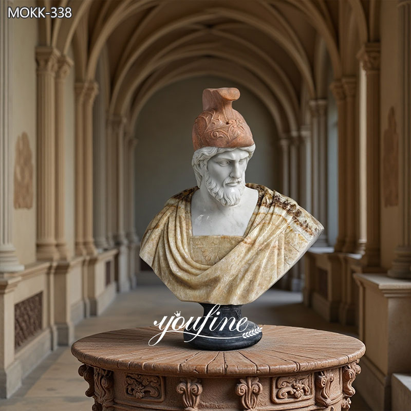 23 inches Classical Roman Marble Bust Statue for Sale MOKK-338