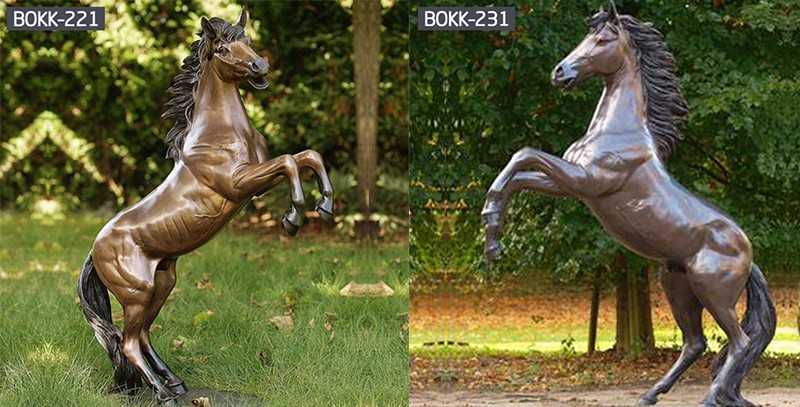 Do you know the design of bronze hoof horse sculptureBOKK-221?