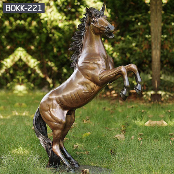 Do You Know the Design of Bronze Hoof Horse Sculpture BOKK-221?