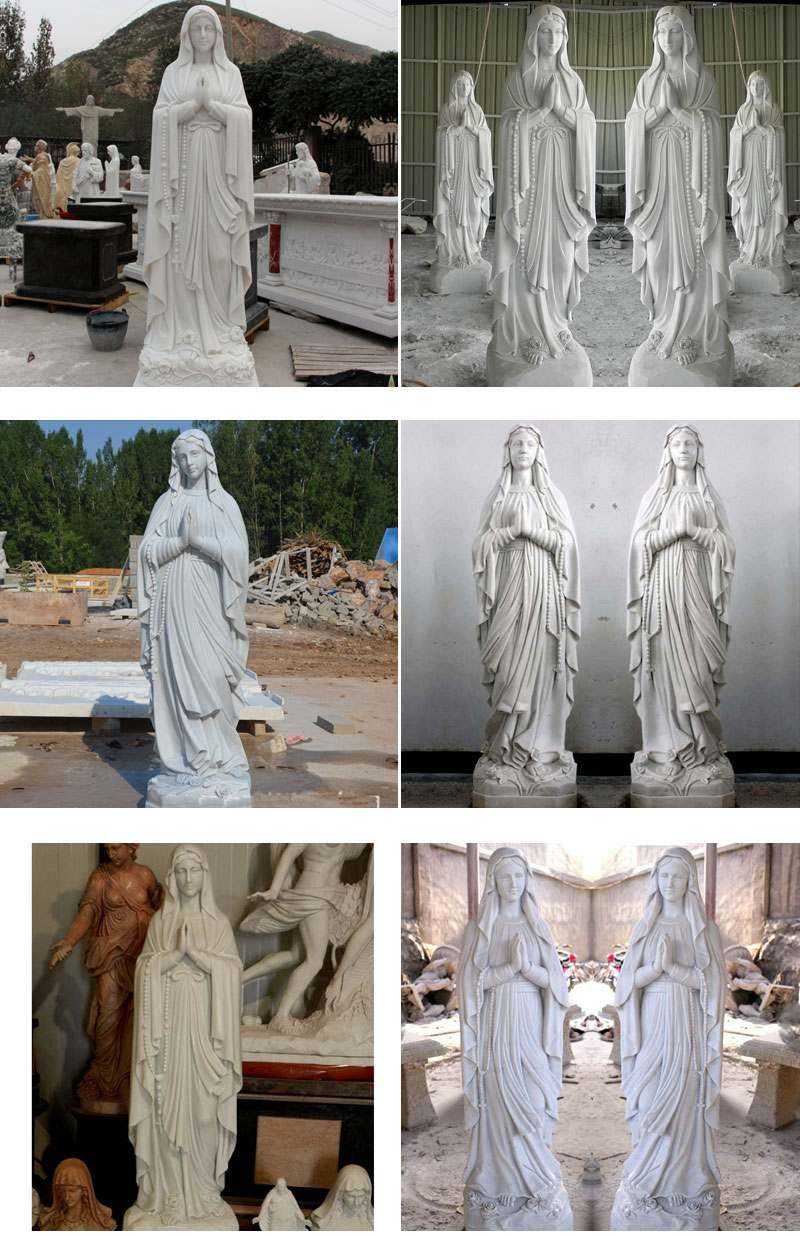 CHS-275 Immaculate Heart of Mary Statue Garden Church Decor