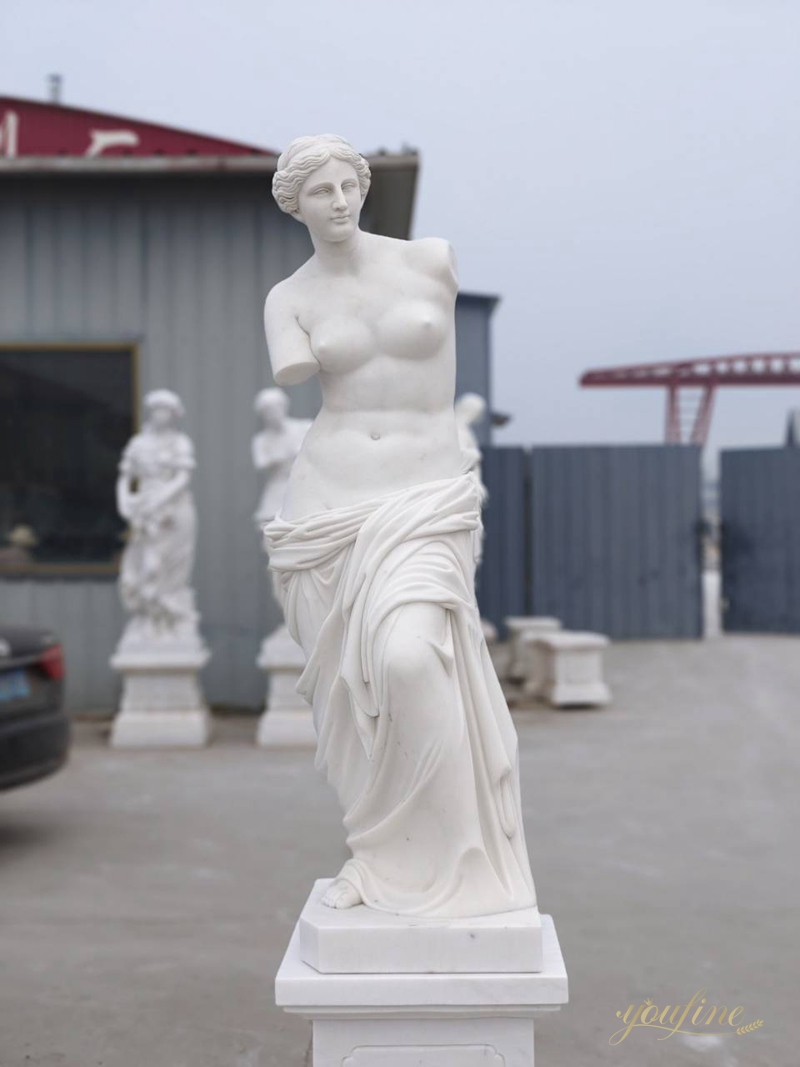 Famous Art Sculptures Life Size Marble Venus Statue for Sale MOKK-206 