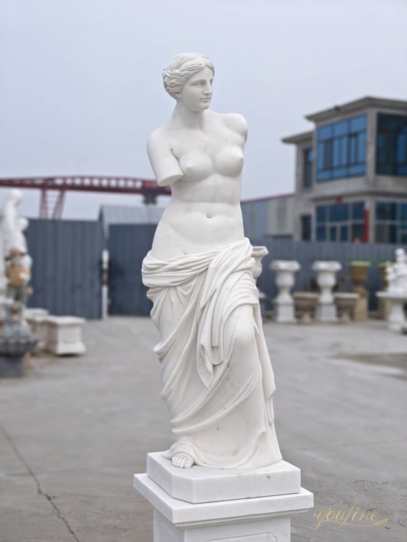 Famous Art Sculptures Life Size Marble Venus Statue for Sale MOKK-206 