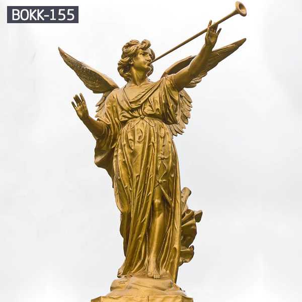 New Product Casting Bronze Angel With Wing Statue BOKK-155