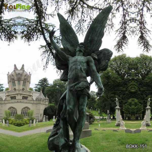 Chinese supplier High Quality Mexico Bronze Angel Statue BOKK-151