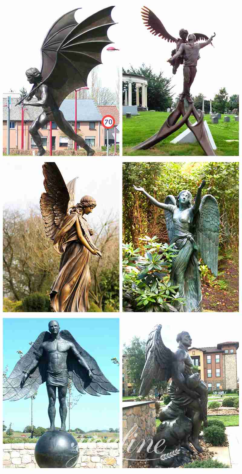 angel-statues-outdoors-YouFine-Sculpture