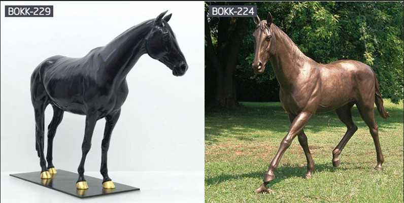 The Feng Shui of The Bronze Horse Sculpture for BOKK-245