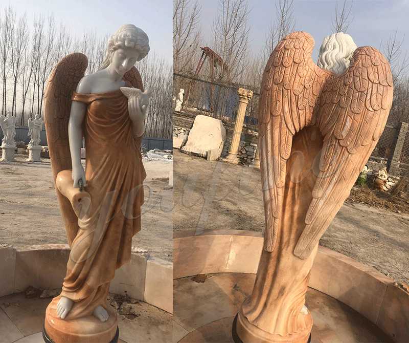 large outdoor water fountain statues for sale