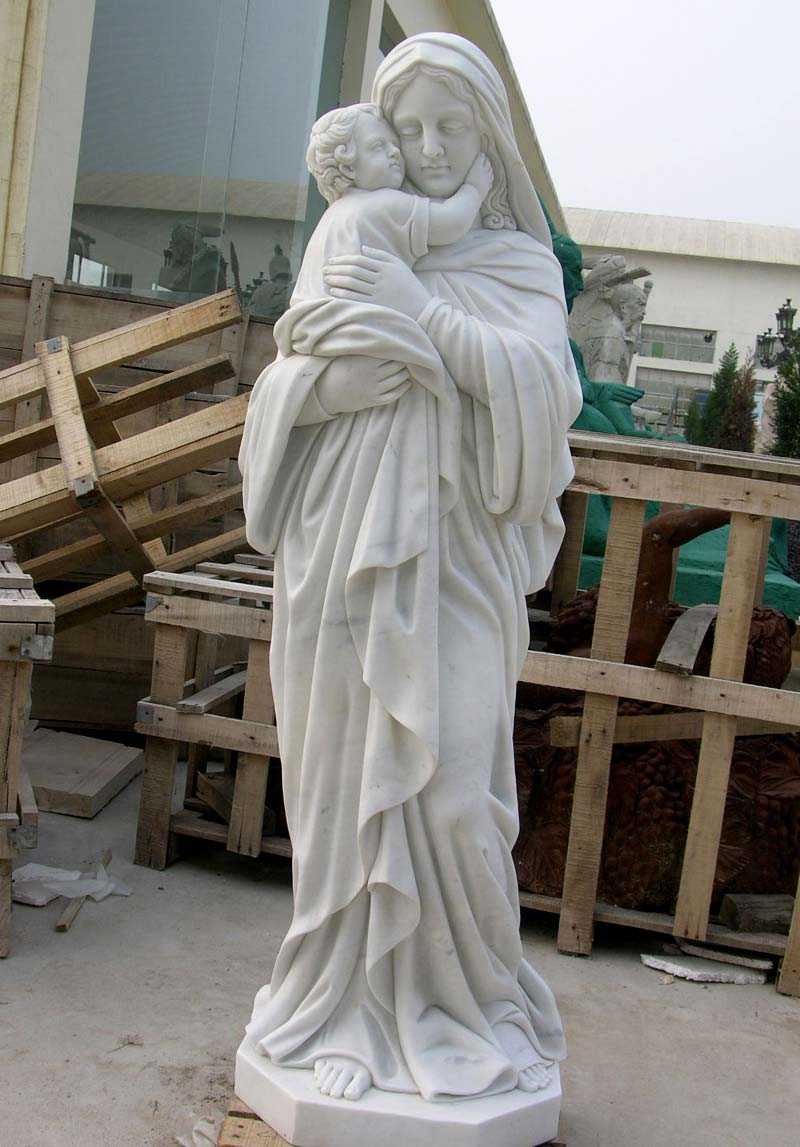 madonna mother and child statue for sale