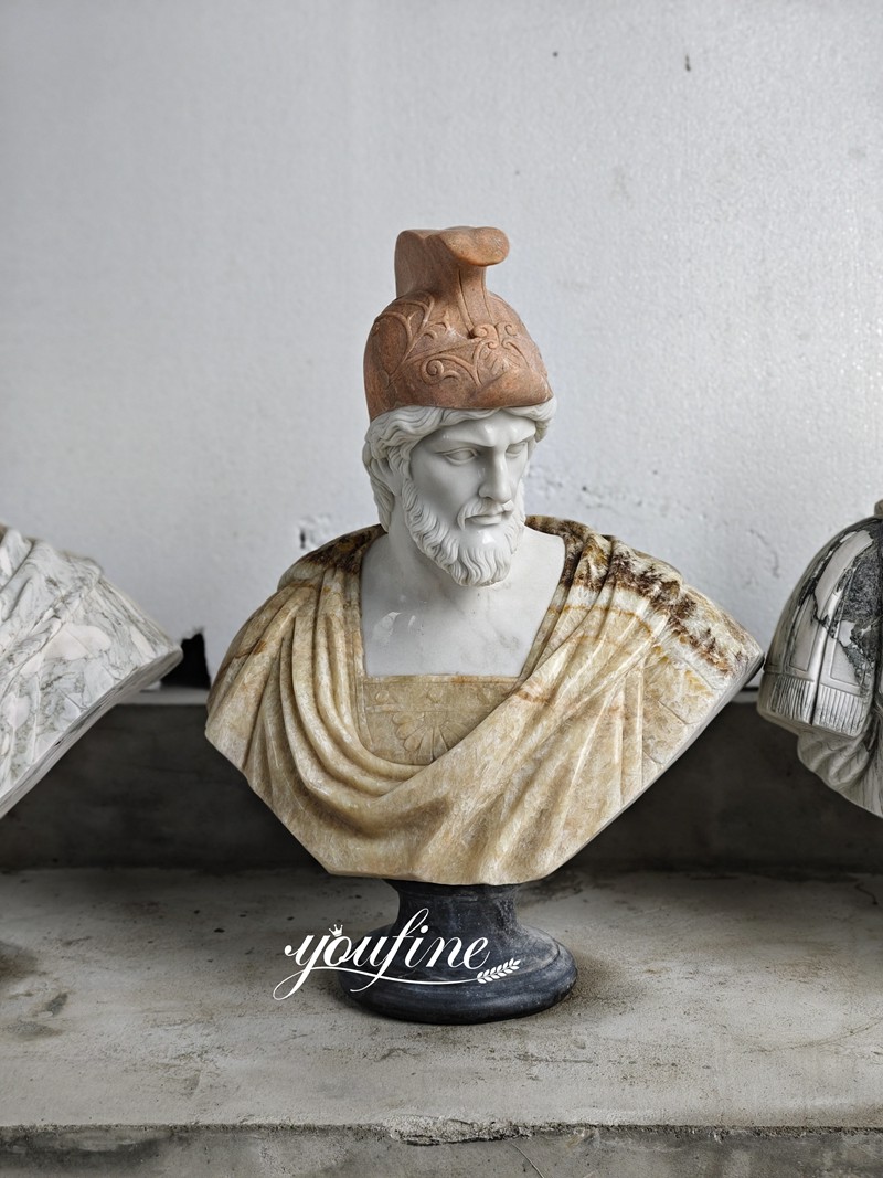 bust statue roman