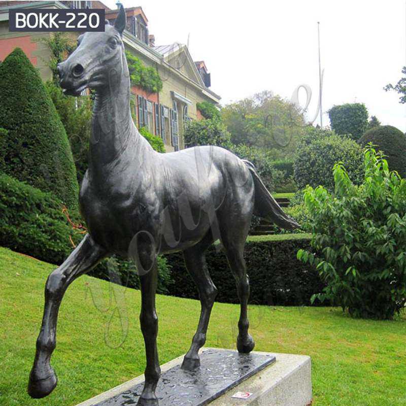 BOKK-220 Life Size Bronze Horse Statue for Sale