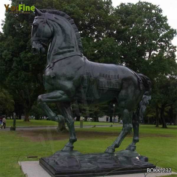 Bronze Horse Outdoor Sculpture