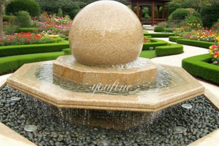 Granite Rolling Ball Fountain Outdoor MOKK-180