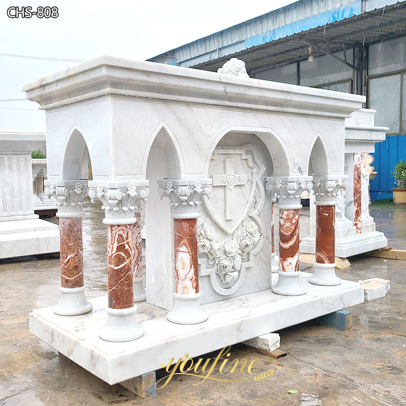 church Marble Altar Table with Columns
