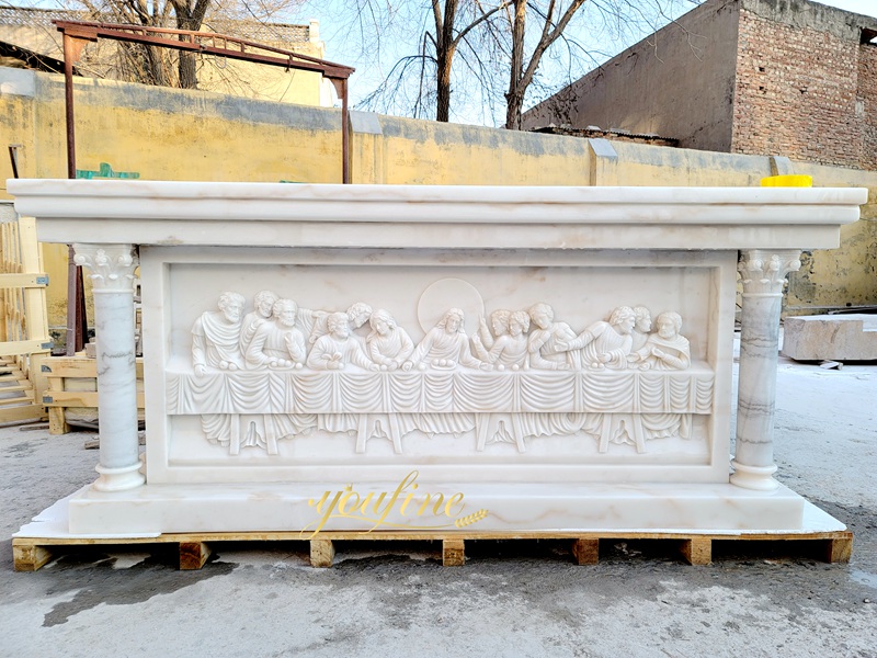 Custom Religious Marble Altar Table