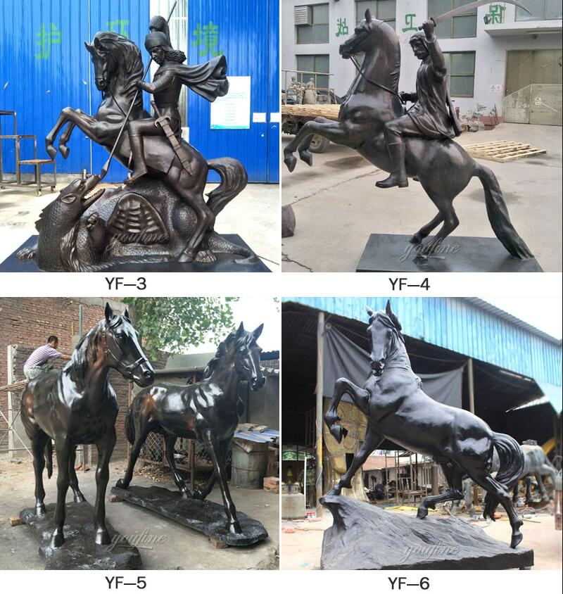 Do You Know What Is the Maintenance Method for Bronze Horse Sculpture-BOKK-220