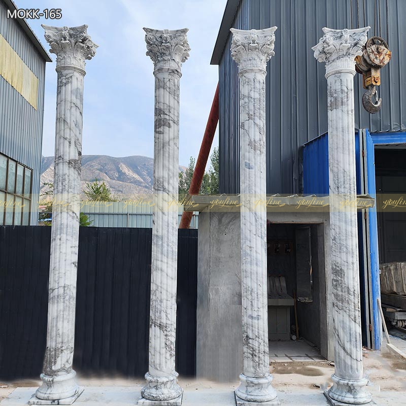 Natural Marble Greek Columns
