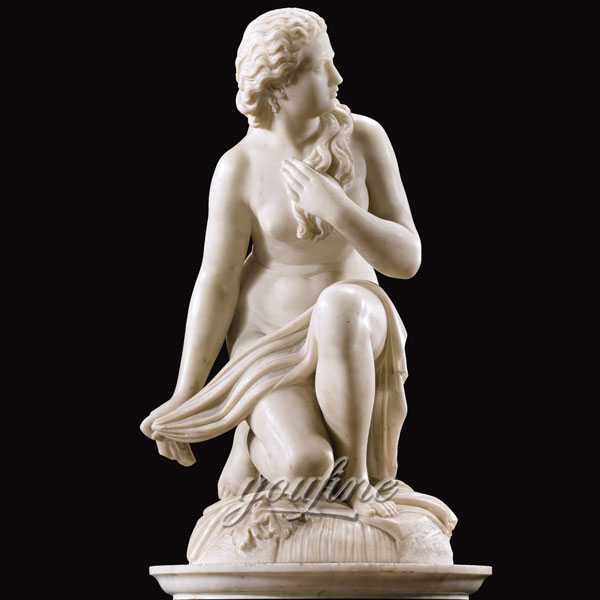 Ornaments of Scipione Tadolini Outdoor Garden White Marble Life Size Statue for Sale-MOKK-231