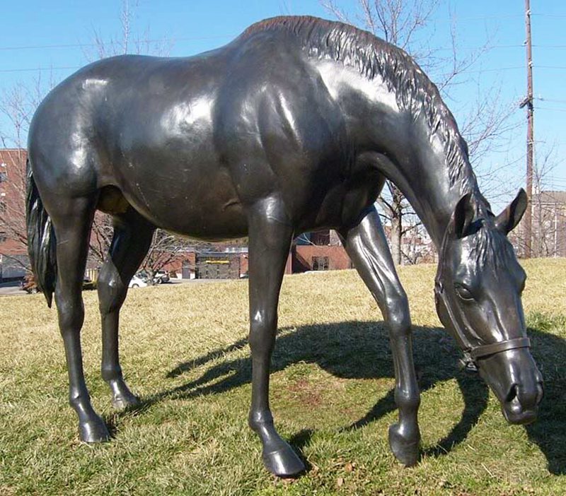 Outdoor Real Size Bronze Horses