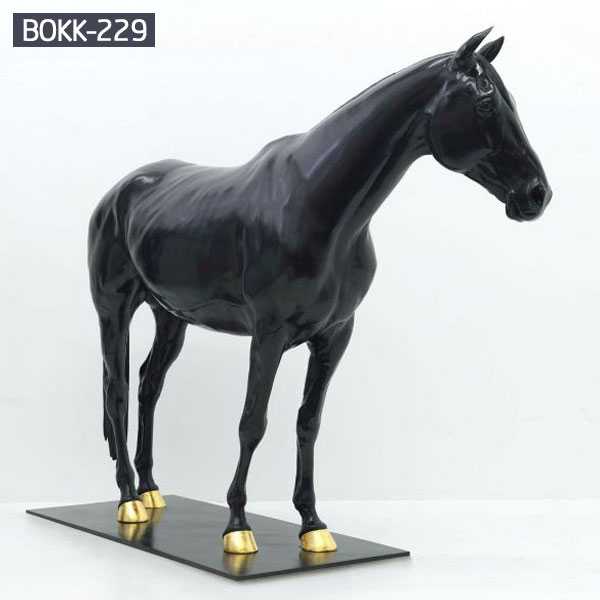 Large Outdoor Life Size Garden Products Bronze Horse Customer Design for Sale-BOKK-229