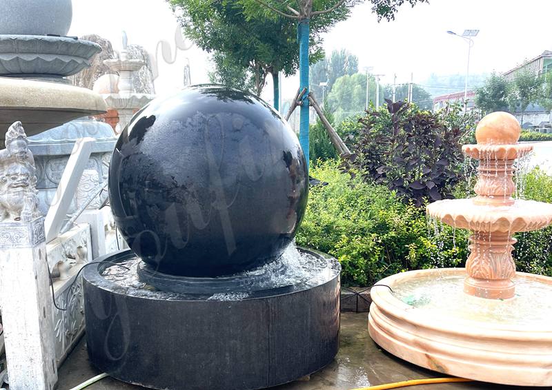 ball shaped water fountain