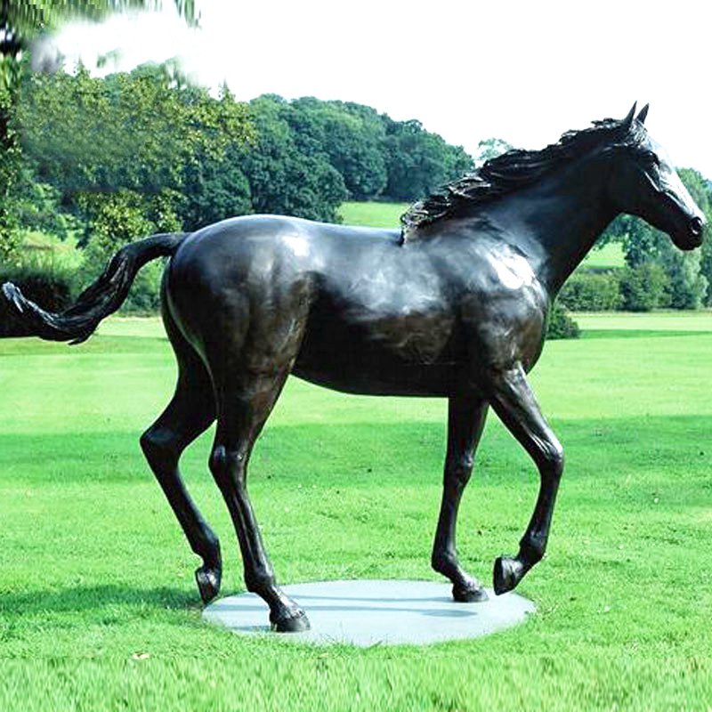 bronze horse