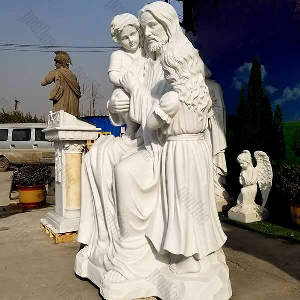 christ jesus with children statue for sale