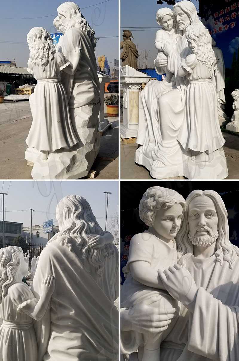 famous jesus with children statue for sale from China factory