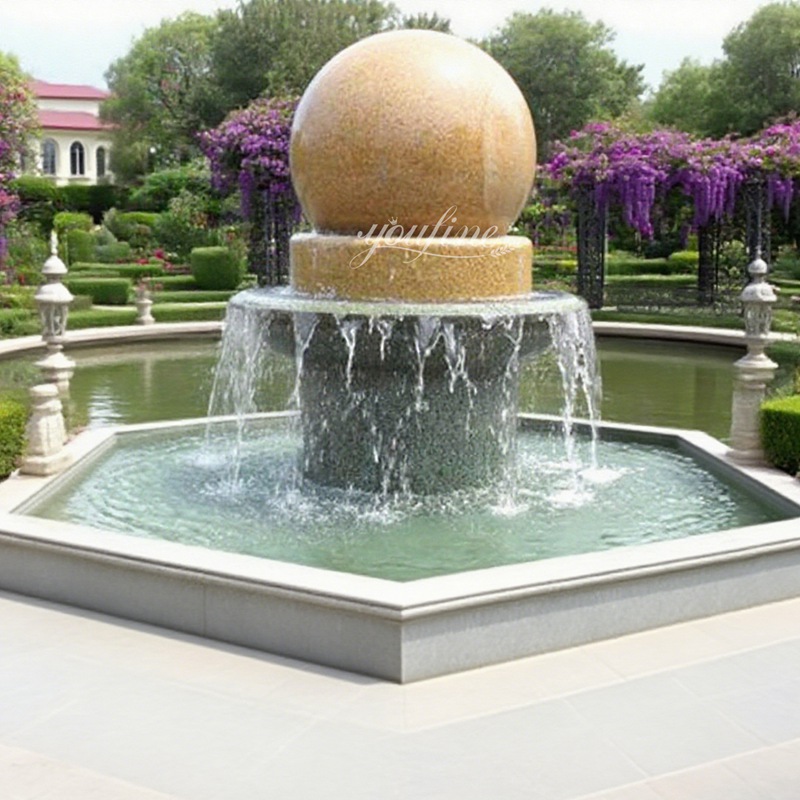 floating fountain garden
