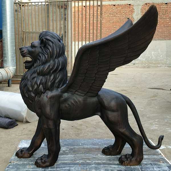 life size bronze lion statue for garden