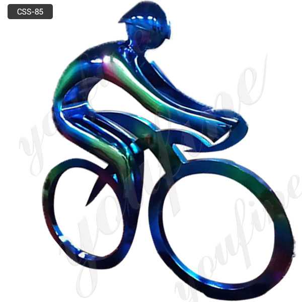 metal bicycle art sculpture for sale