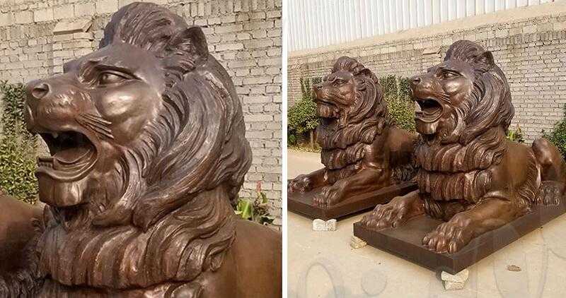 outdoor lion statue for sale