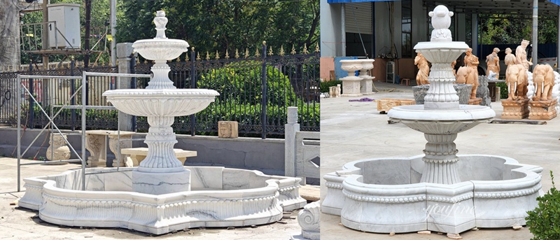 tiered simple garden Fountain