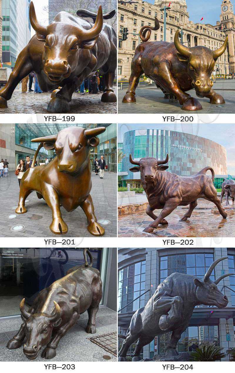 BOKK-671 Life Size Bronze Bull Statue