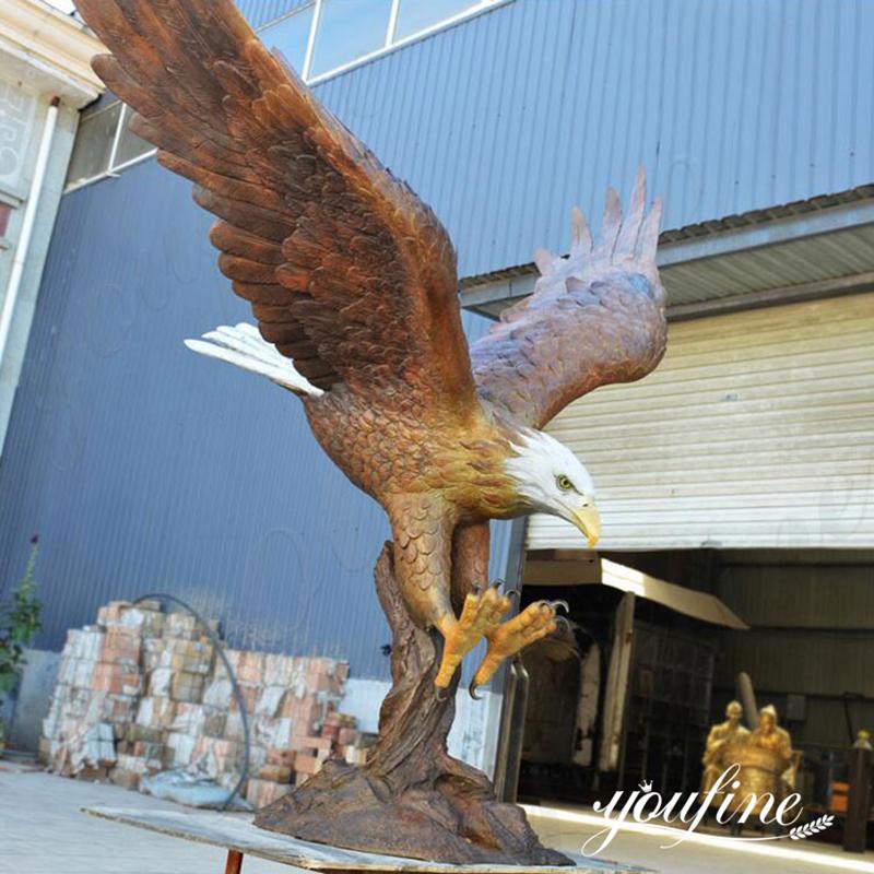 Details of the Eagle Sculpture: