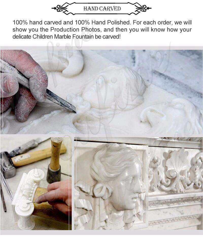 MOKK-399 process of Marble Four Goddesses of the Seasons Statues