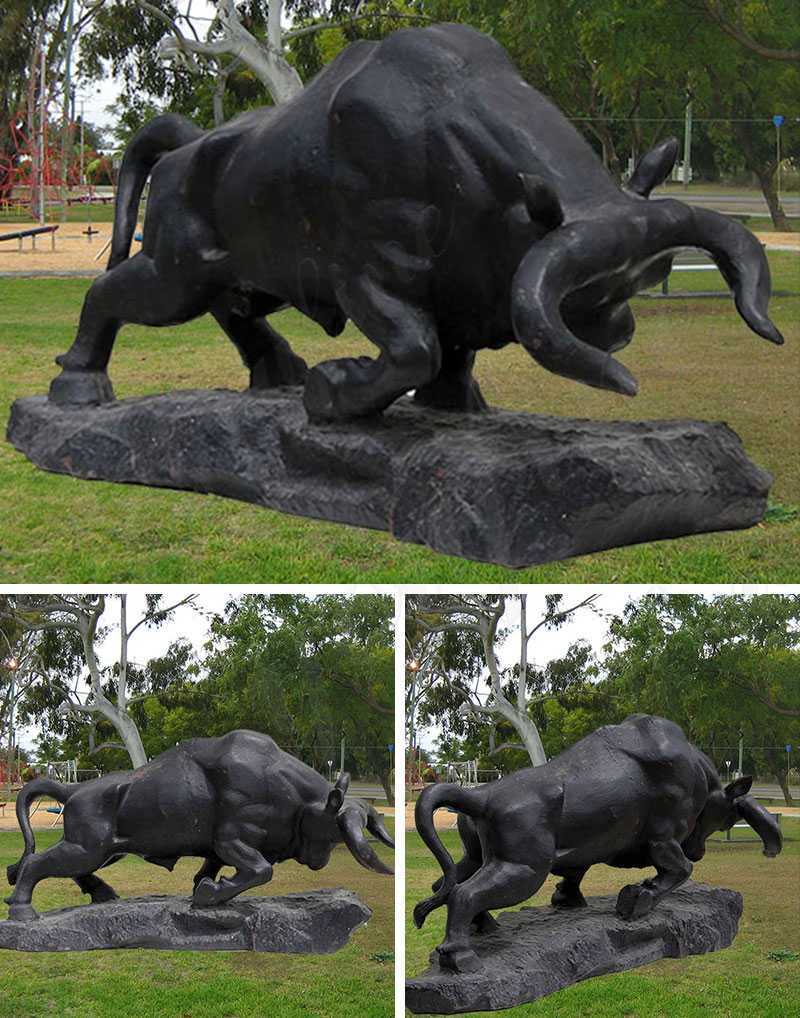 bronze bull statue for sale